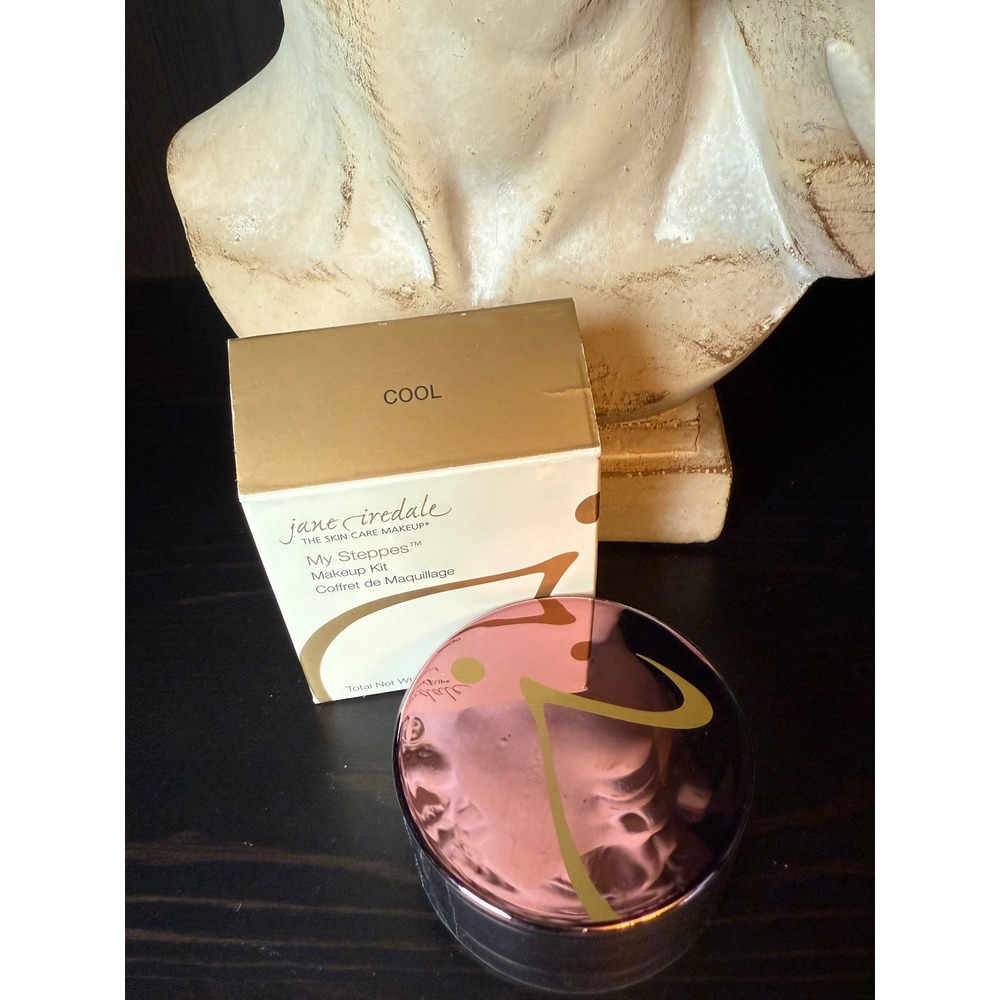 Jane Iredale My Steppes Makeup Kit COOL Palette Lip Gloss Blush Bronzer New